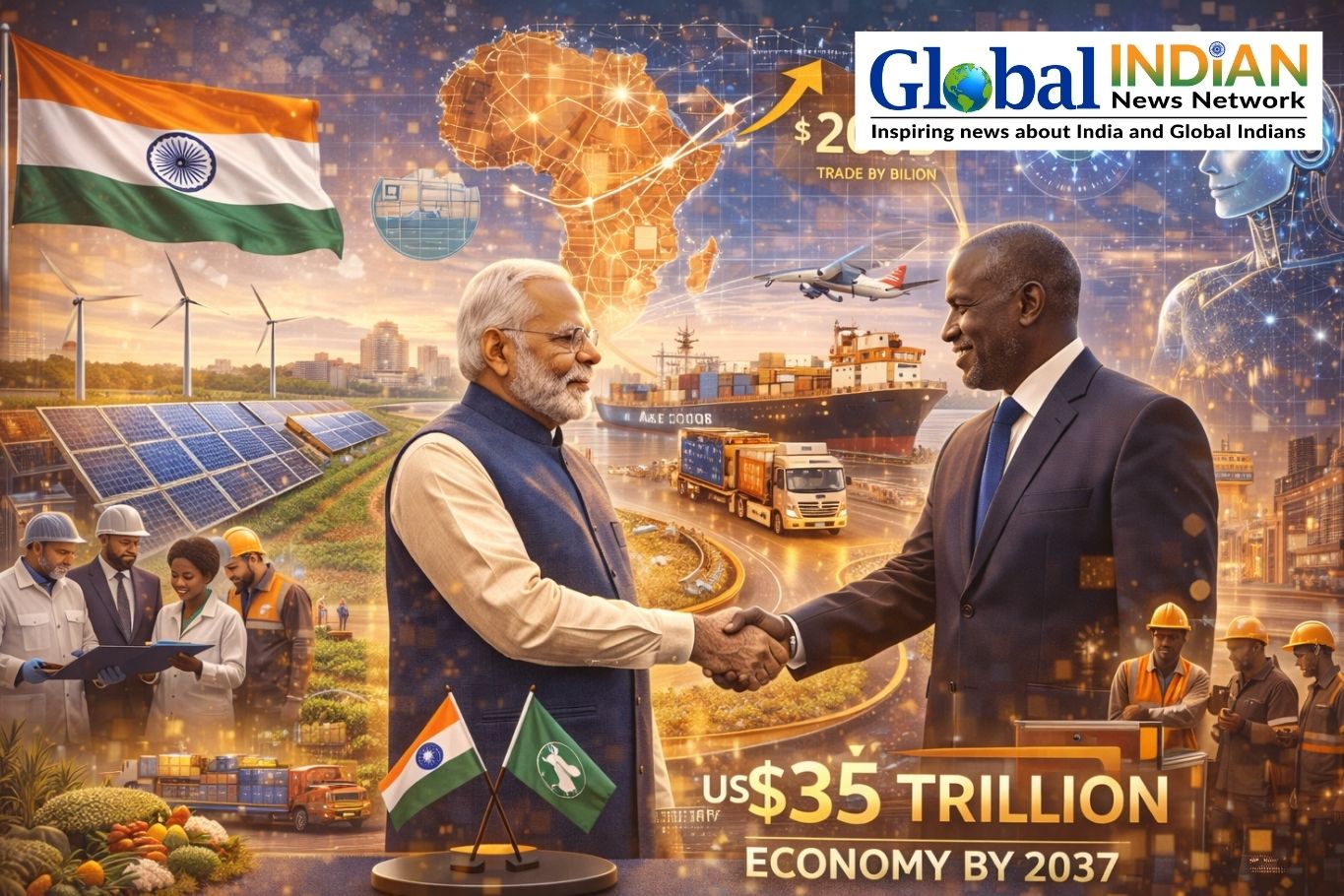 India-Africa Strengthen Strategic Partnership for Growth India-Africa Strengthen Strategic Partnership for Growth