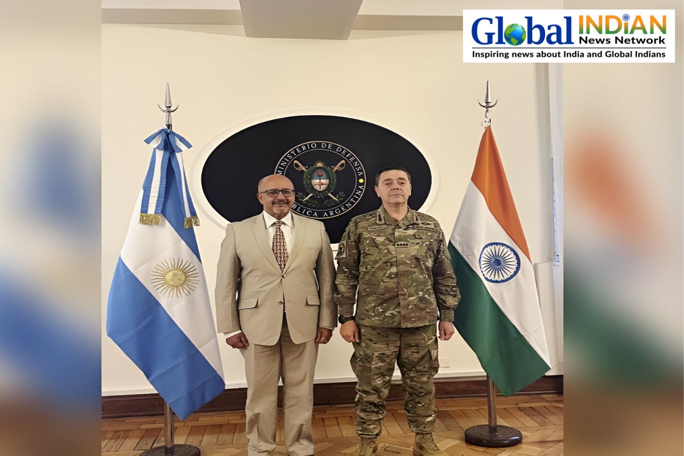 India, Argentina discuss defence ties, IASV Triveni arrival India, Argentina discuss defence ties, IASV Triveni arrival