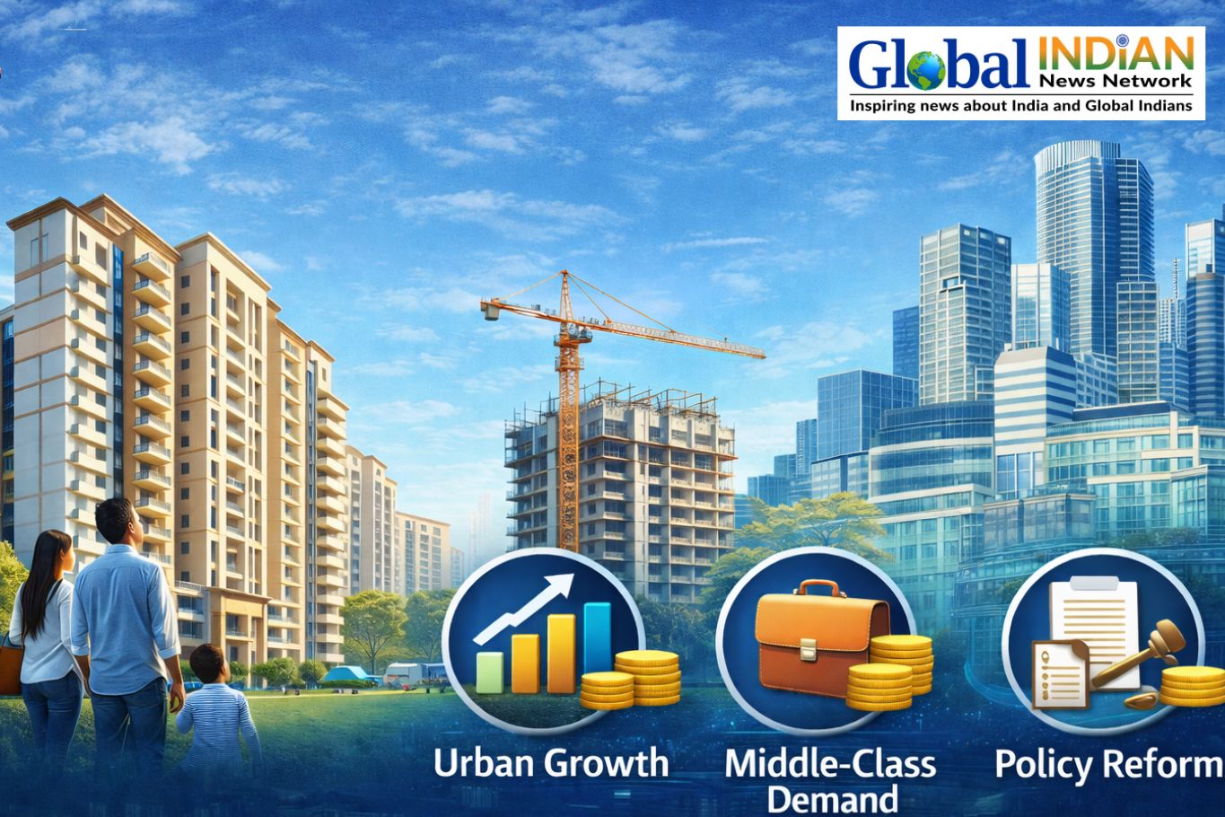 India Real Estate Sector Set to Reach $970 Billion
