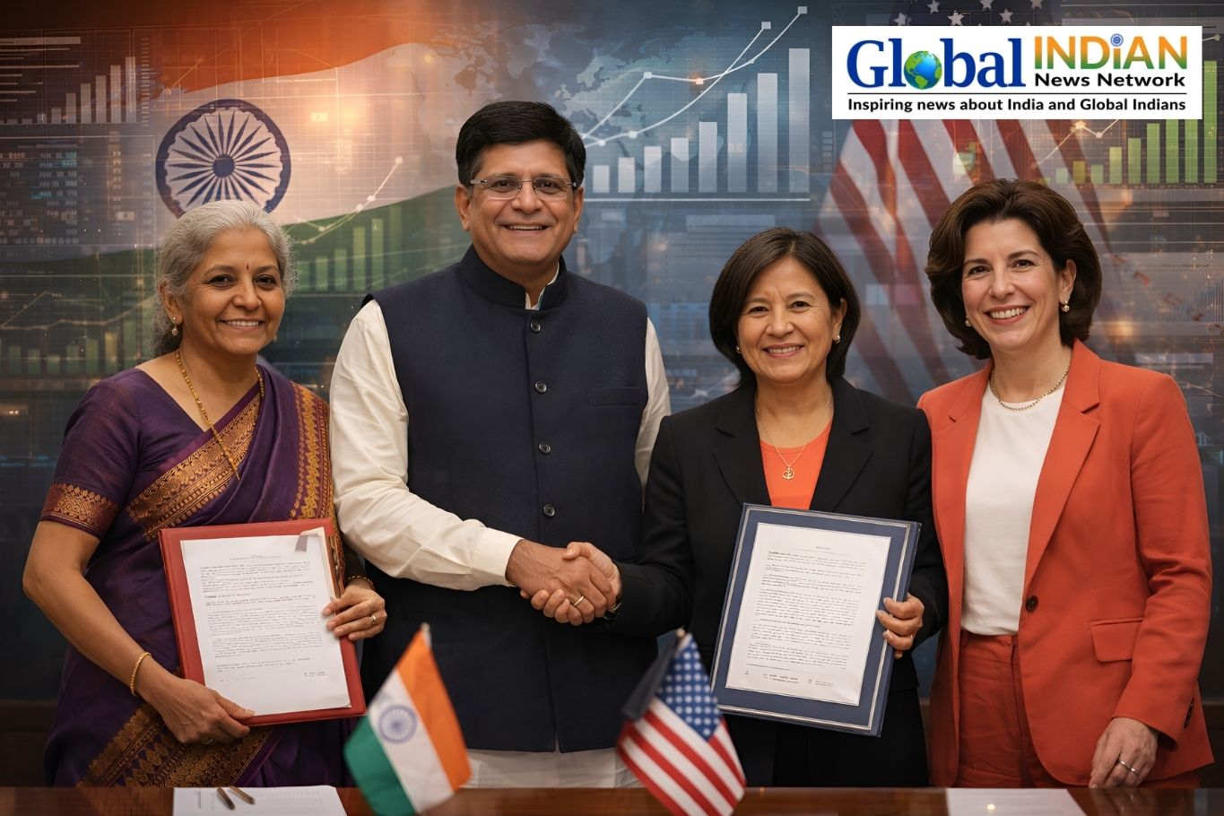 India-US trade deal to benefit people: Sitharaman, Vaishnaw India-US trade deal to benefit people Sitharaman, Vaishnaw