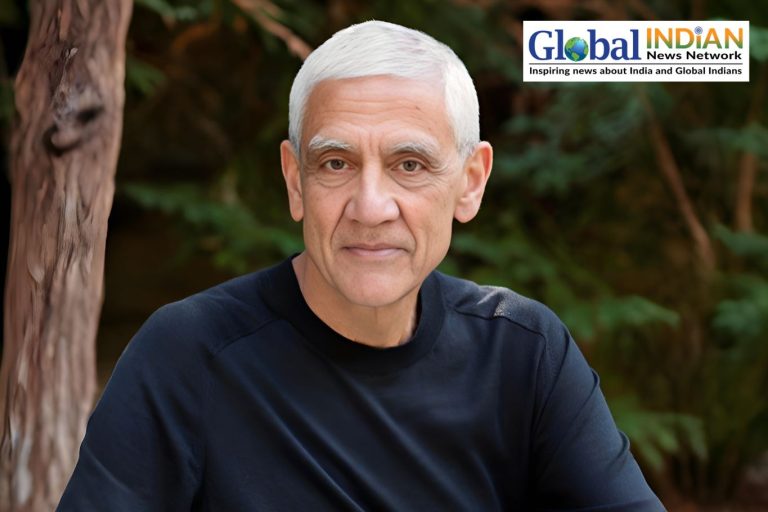 Indian-American Innovator Vinod Khosla Ranks 10th