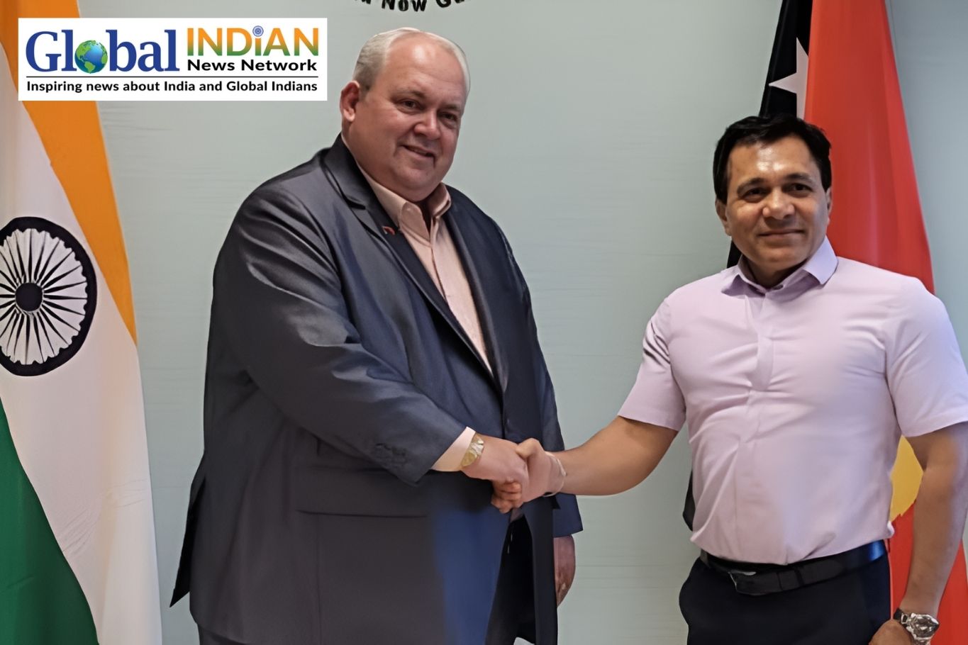 Indian Envoy, PNG FM Discuss Boosting Bilateral Ties