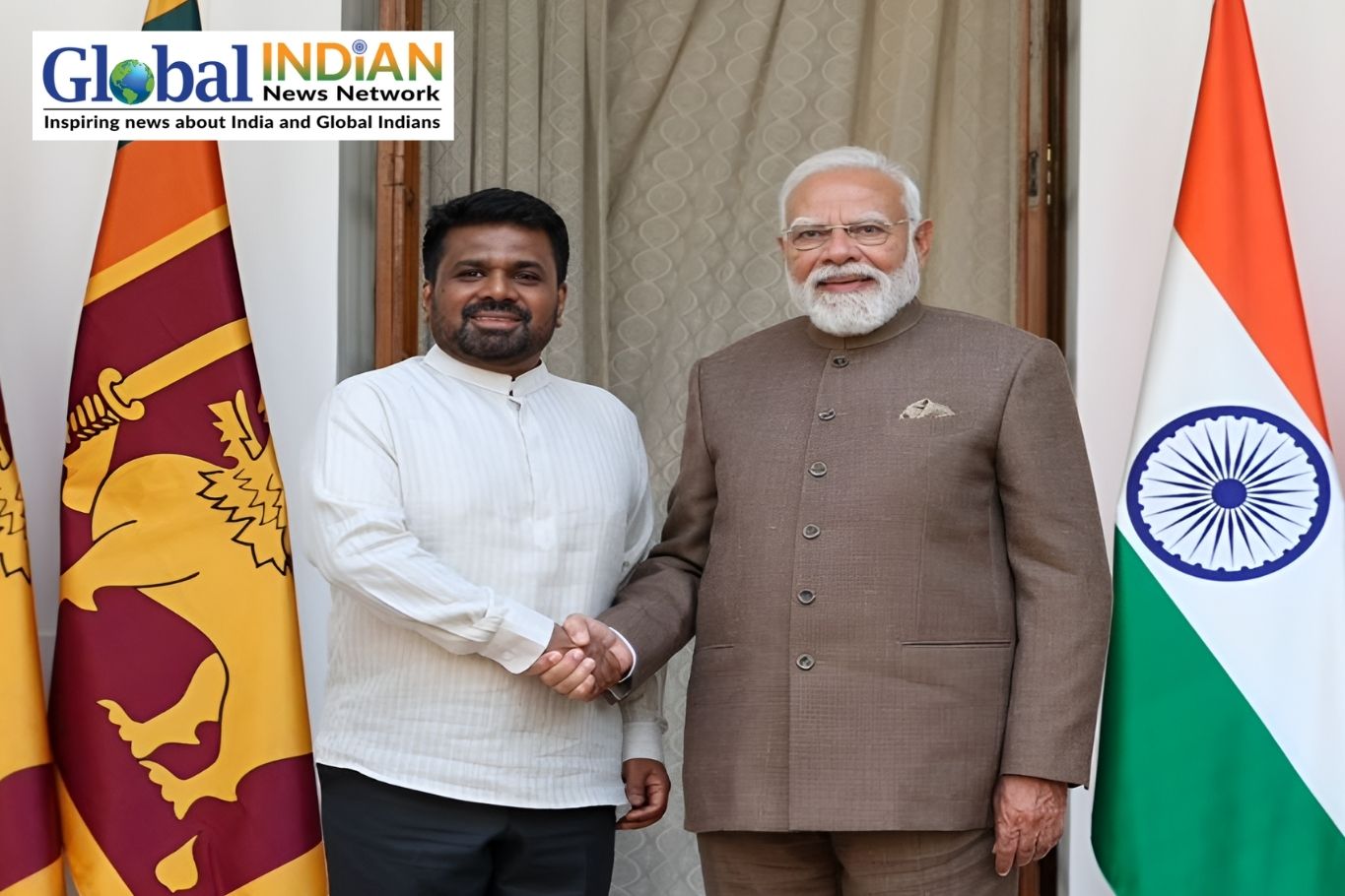 Lankan President Thanks India for Cyclone Aid