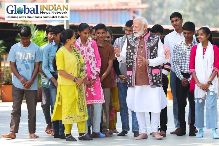 Modi Guides Students on Exams, Health, and Balance