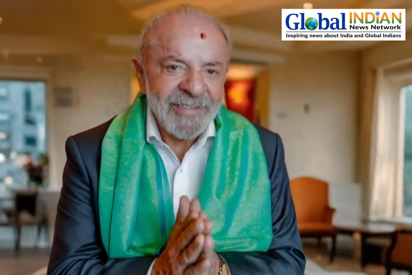 Namaste India: Lula Arrives for Strategic Talks Summit! Namaste India Lula Arrives for Strategic Talks Summit!