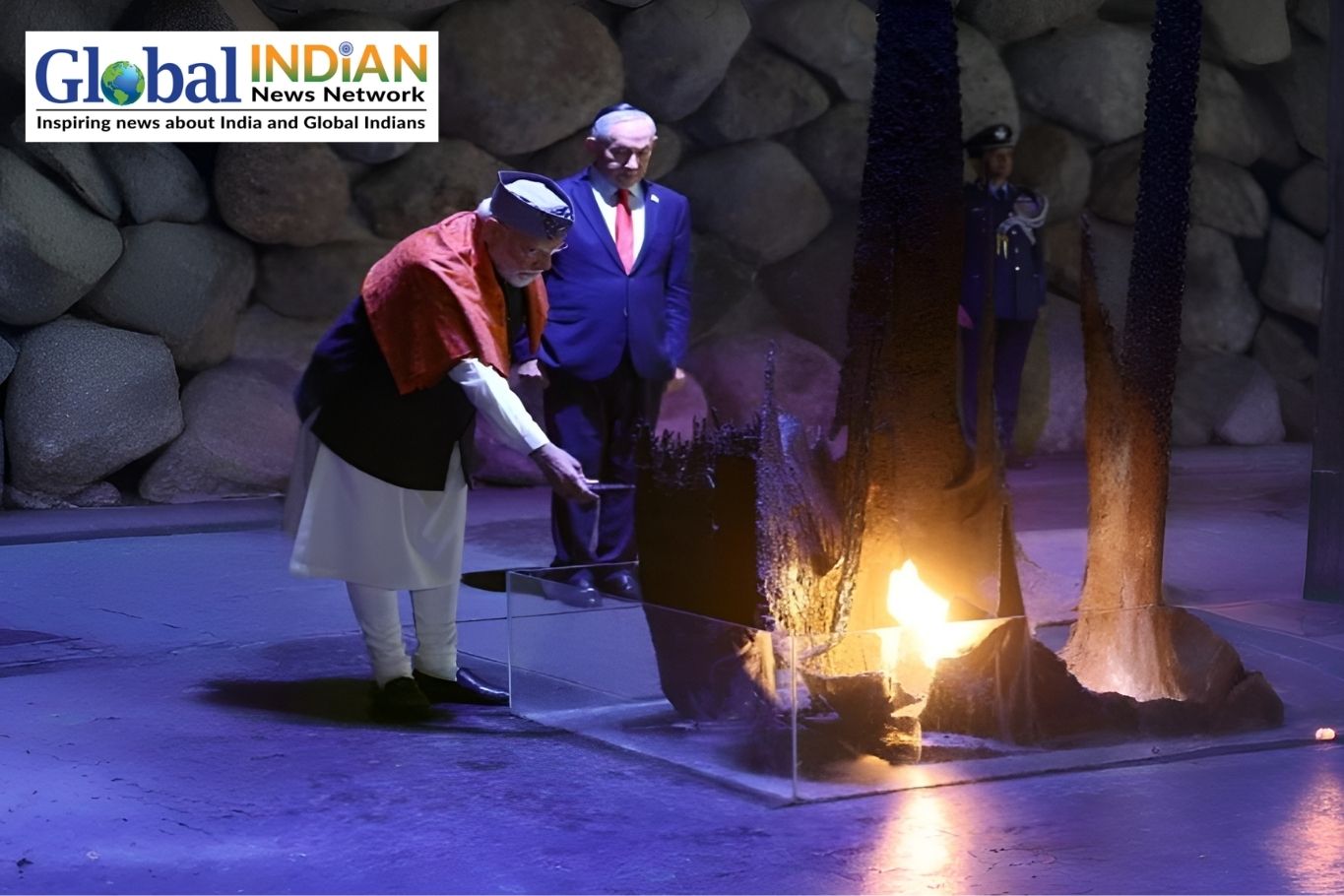 PM Modi Pays Tribute to Holocaust Victims at Yad Vashem