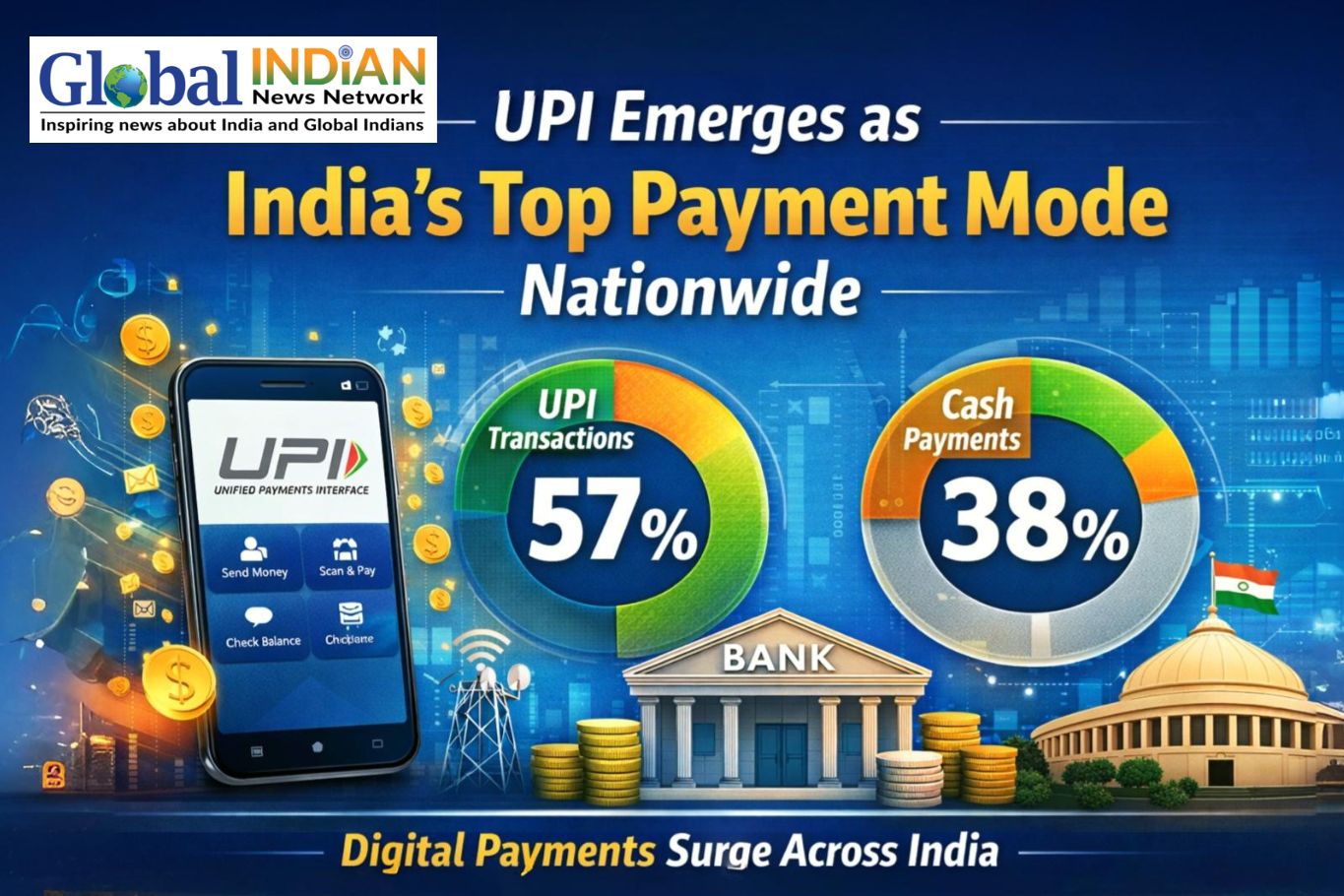 UPI Becomes India’s Leading Payment Method