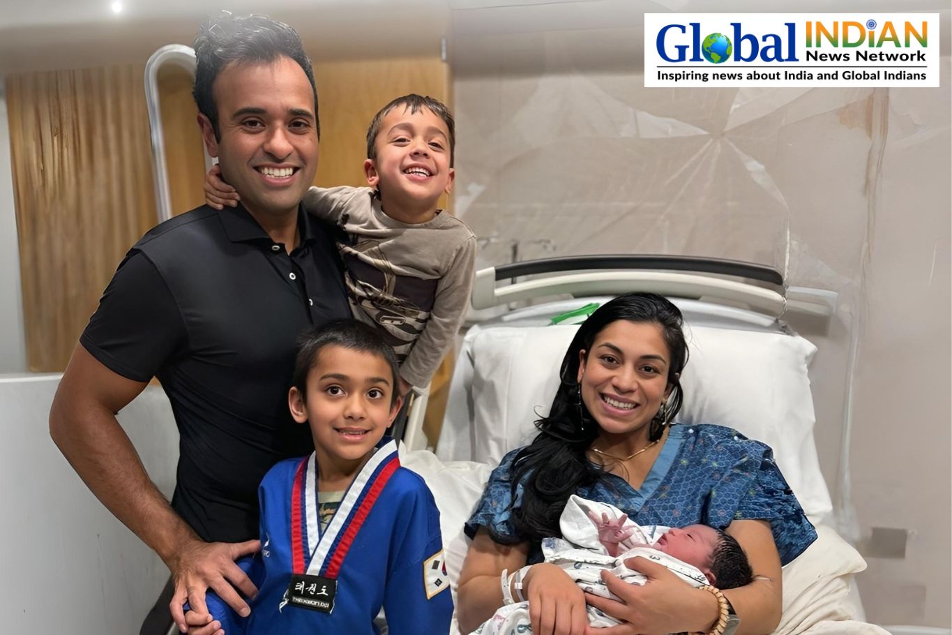 Vivek Ramaswamy Family Welcomes Baby Daughter
