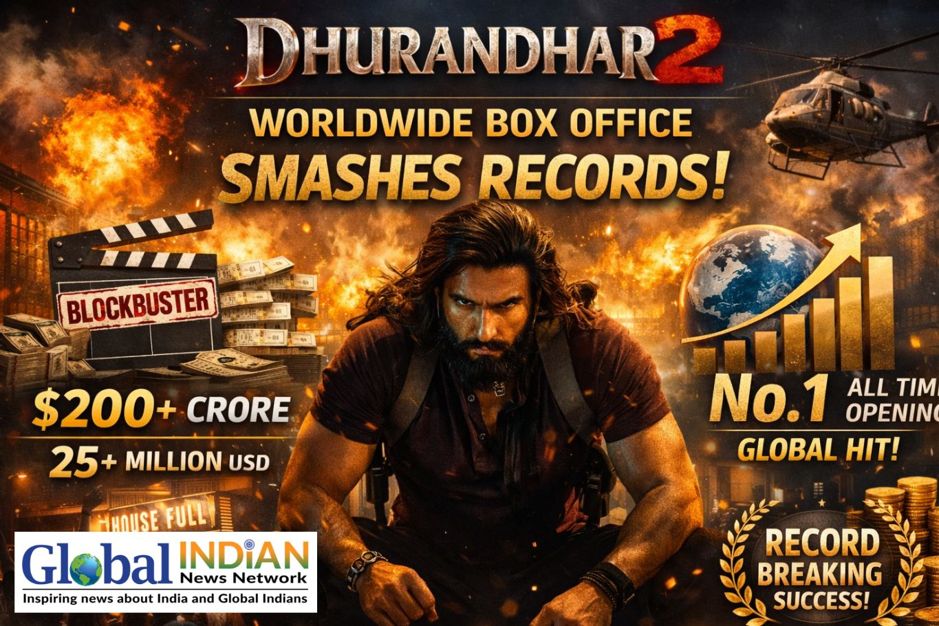 Dhurandhar 2 Smashes Records Worldwide Box Office Dhurandhar 2 Smashes Records Worldwide Box Office