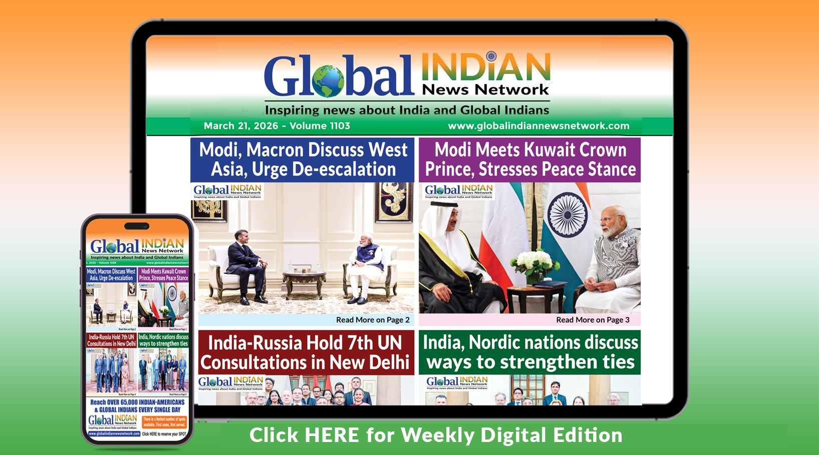 Latest Weekly News about India and Global Indians