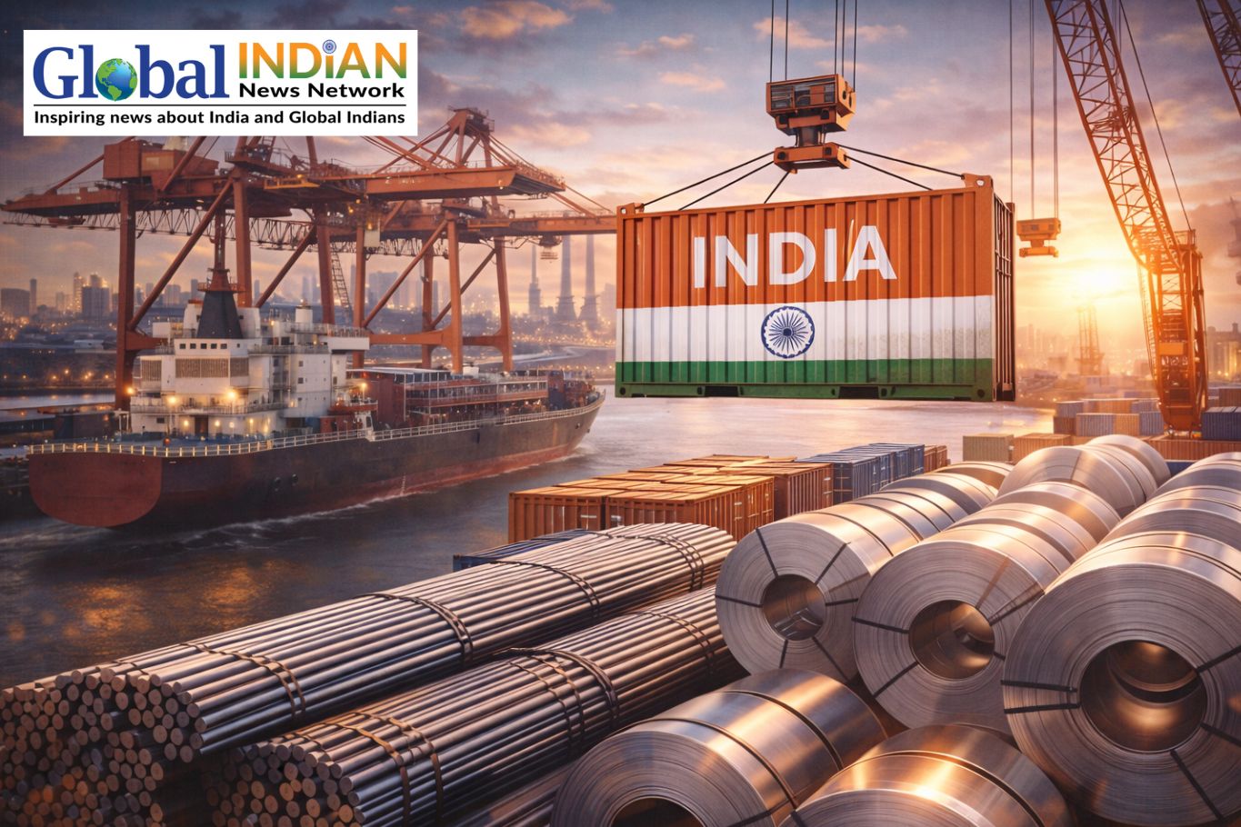 India Finished Steel Exports Surge During April February
