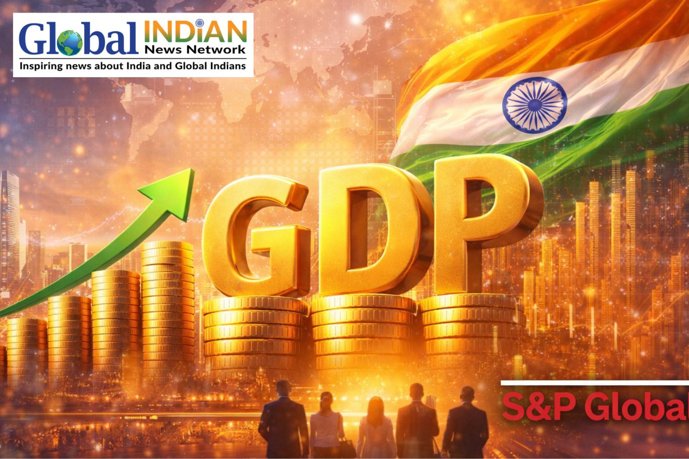 India Growth Seen at 7.1% in FY27 S&P