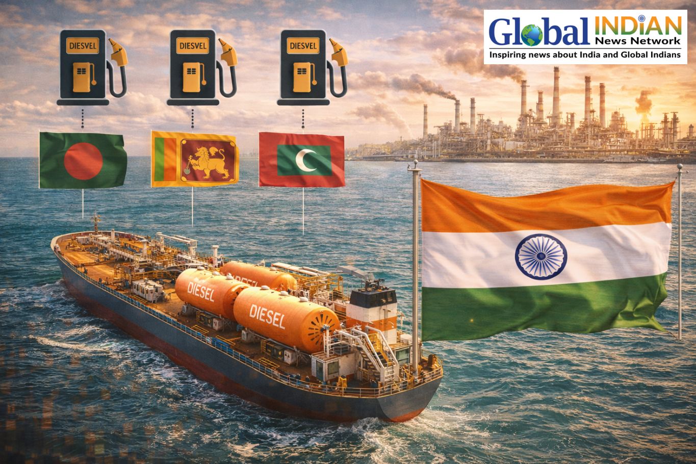 India Reviews Diesel Supply Requests from Neighbours