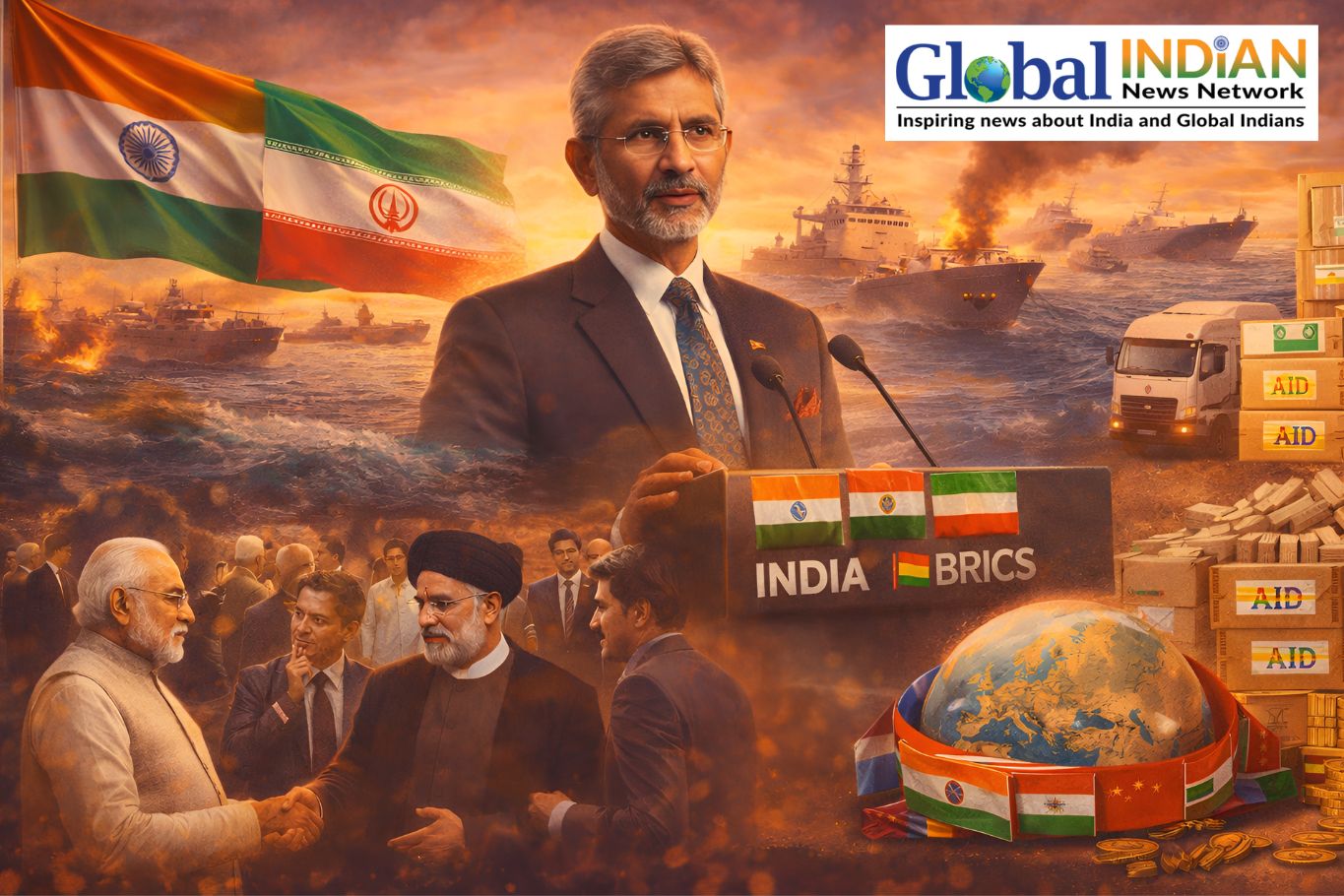 India in talks with Iran on Hormuz ships, aid: MEA