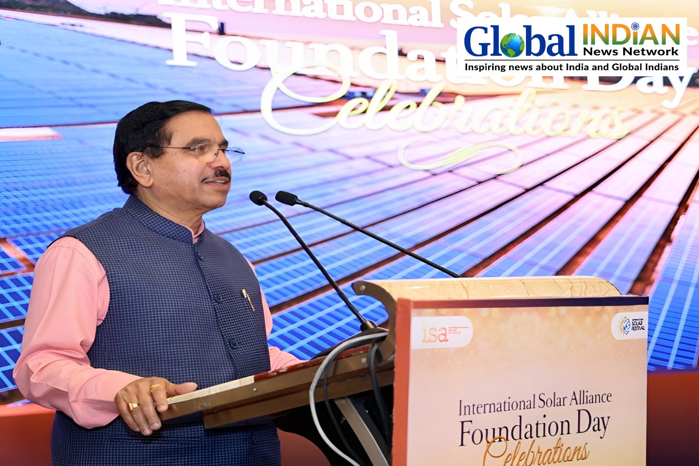 India’s Solar Capacity Nears 136 GW: Pralhad Joshi