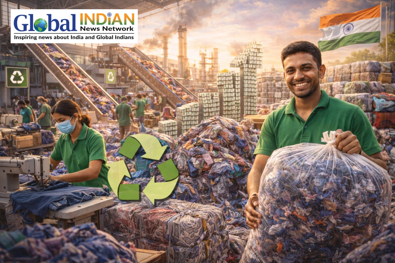 India’s Textile Recycling Market to Reach $3.5 Billion