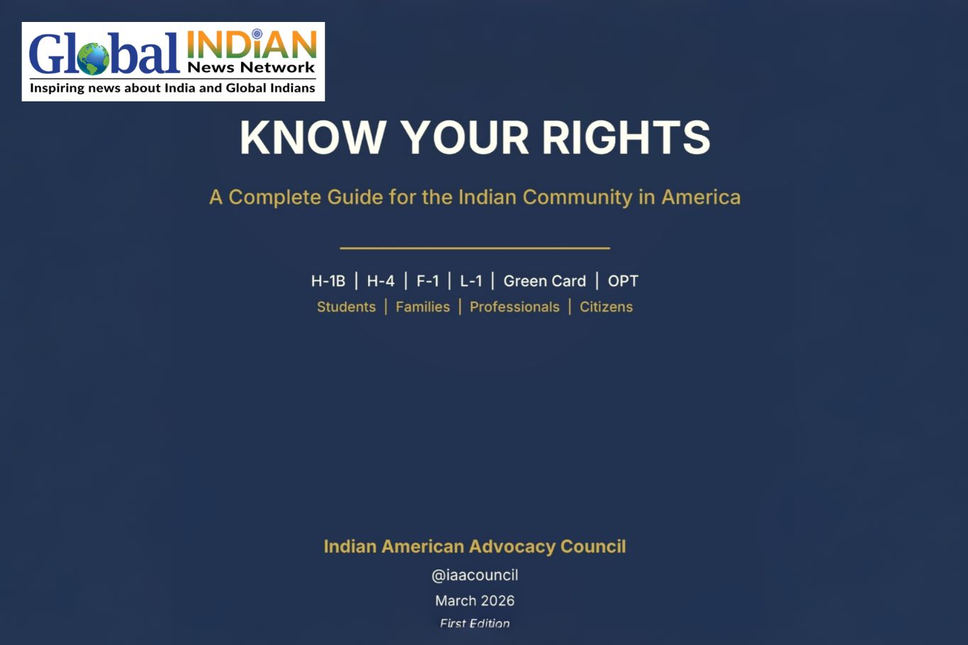 Know Your Rights: IAAC Guide for Indians in US