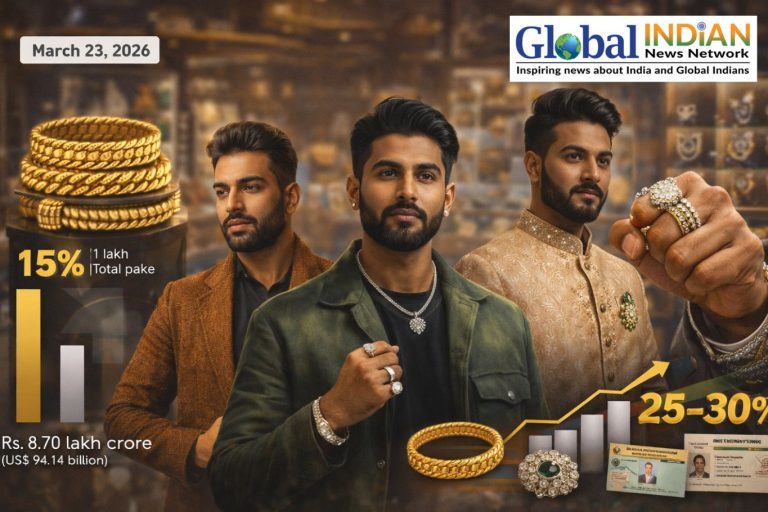 Men’s Jewellery Market in India Grows 30% in 2025 Men’s Jewellery Market in India Grows 30% in 2025