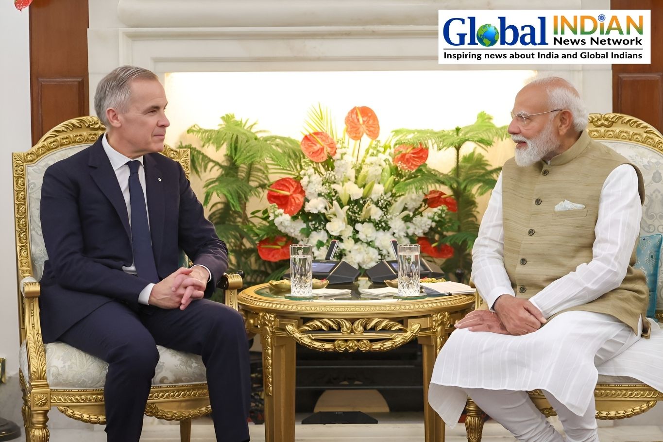 Modi Holds Talks with Carney, Reviews India-Canada Ties Modi Holds Talks with Carney, Reviews India-Canada Ties
