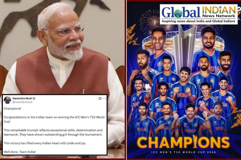 PM Modi Hails India’s Historic T20 World Cup Triumph