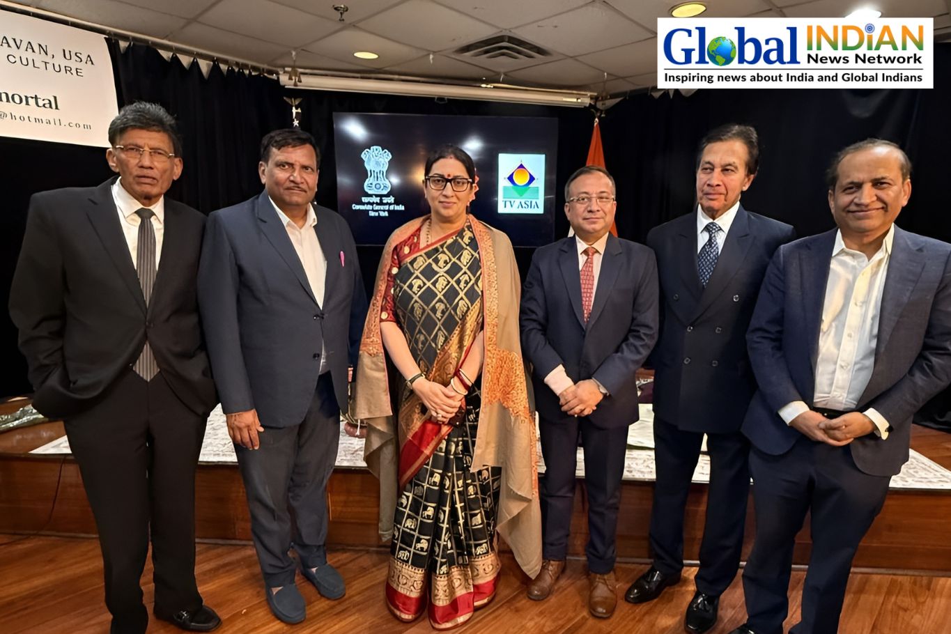 Smriti Irani Meets Indian-American Leaders In New York