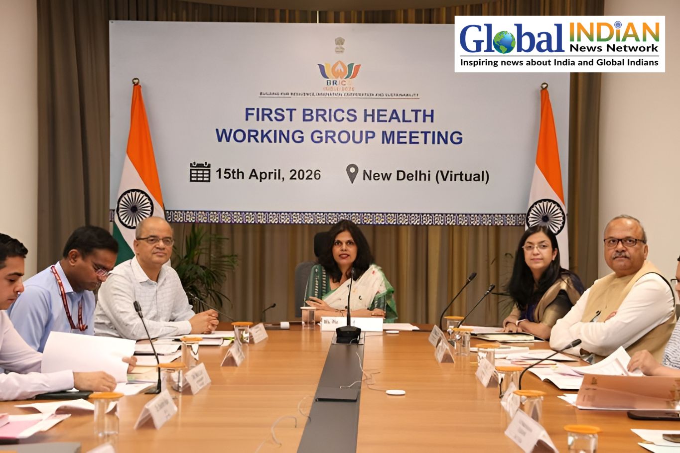 India Leads BRICS Health Talks On Global Priorities