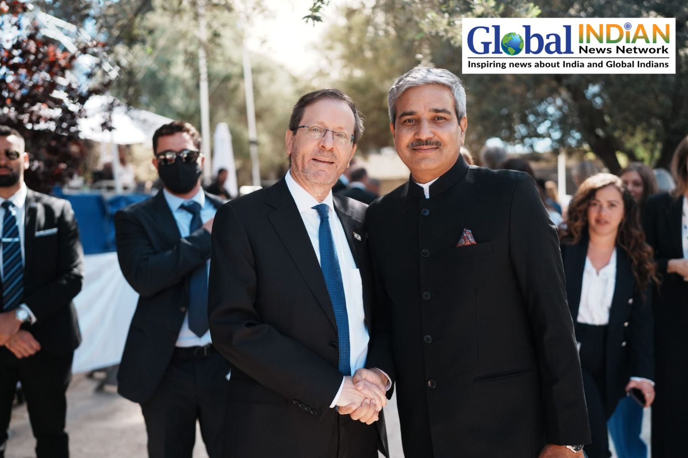 Indian Envoy Meets Israel President, Reaffirms Ties