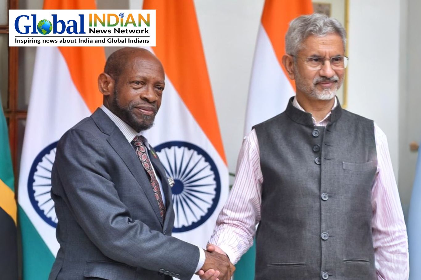  Jaishankar meets St Kitts & Nevis FM, discusses cooperation