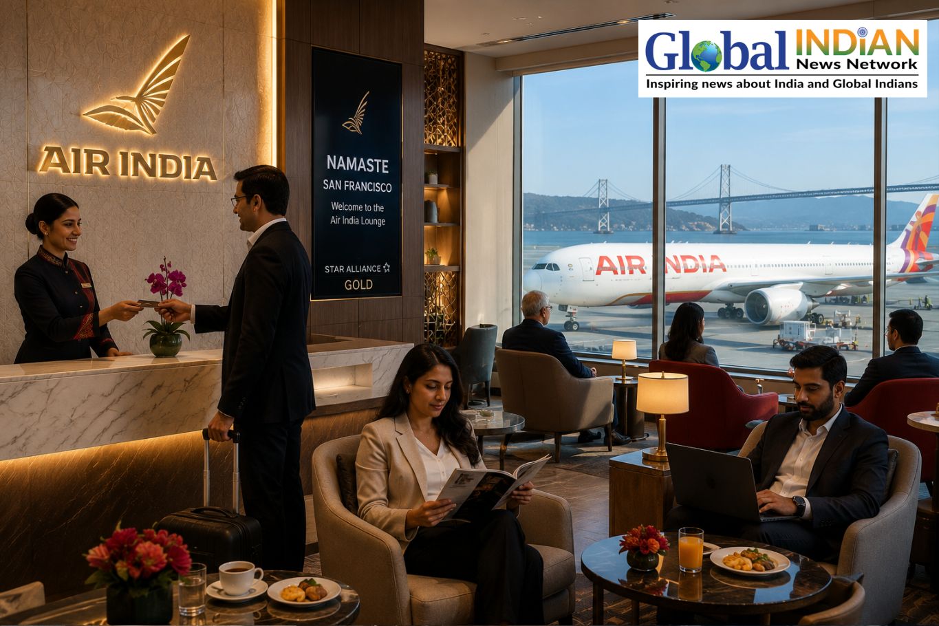 Air India Launches Premium Lounge At San Francisco