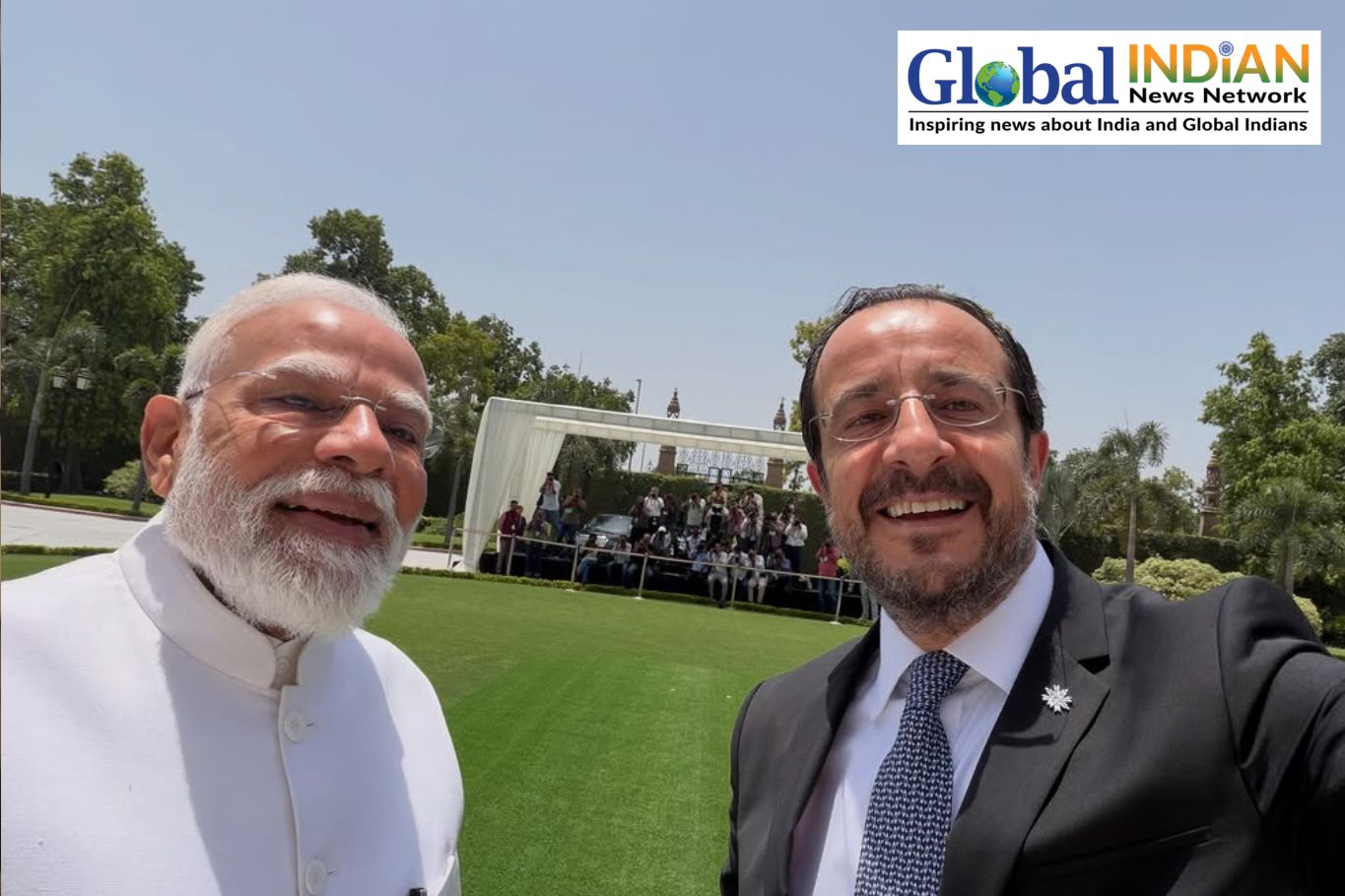 Cyprus President’s Selfie With Modi Draws Global Attention Cyprus President’s Selfie With Modi Draws Global Attention