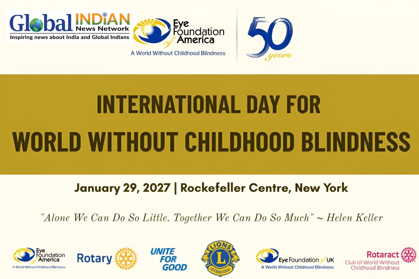 Eye Foundation Marks 50 Years Restoring Vision Globally Eye Foundation Marks 50 Years Restoring Vision Globally