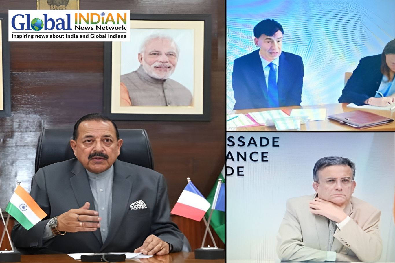 India, France Expand Space and Ocean Science Ties