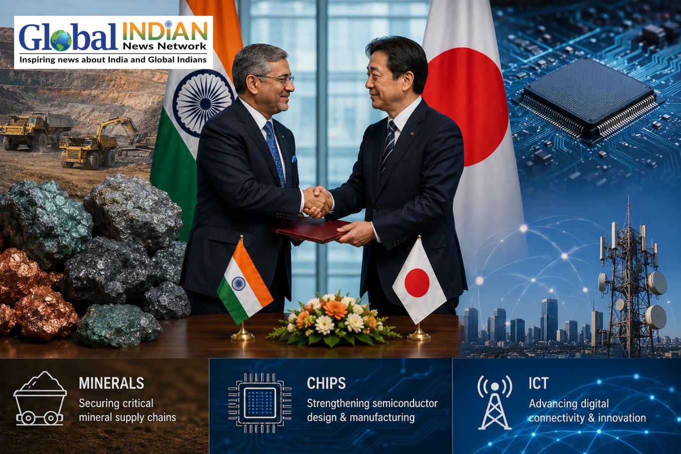  India, Japan boost ties in minerals, chips, ICT cooperation