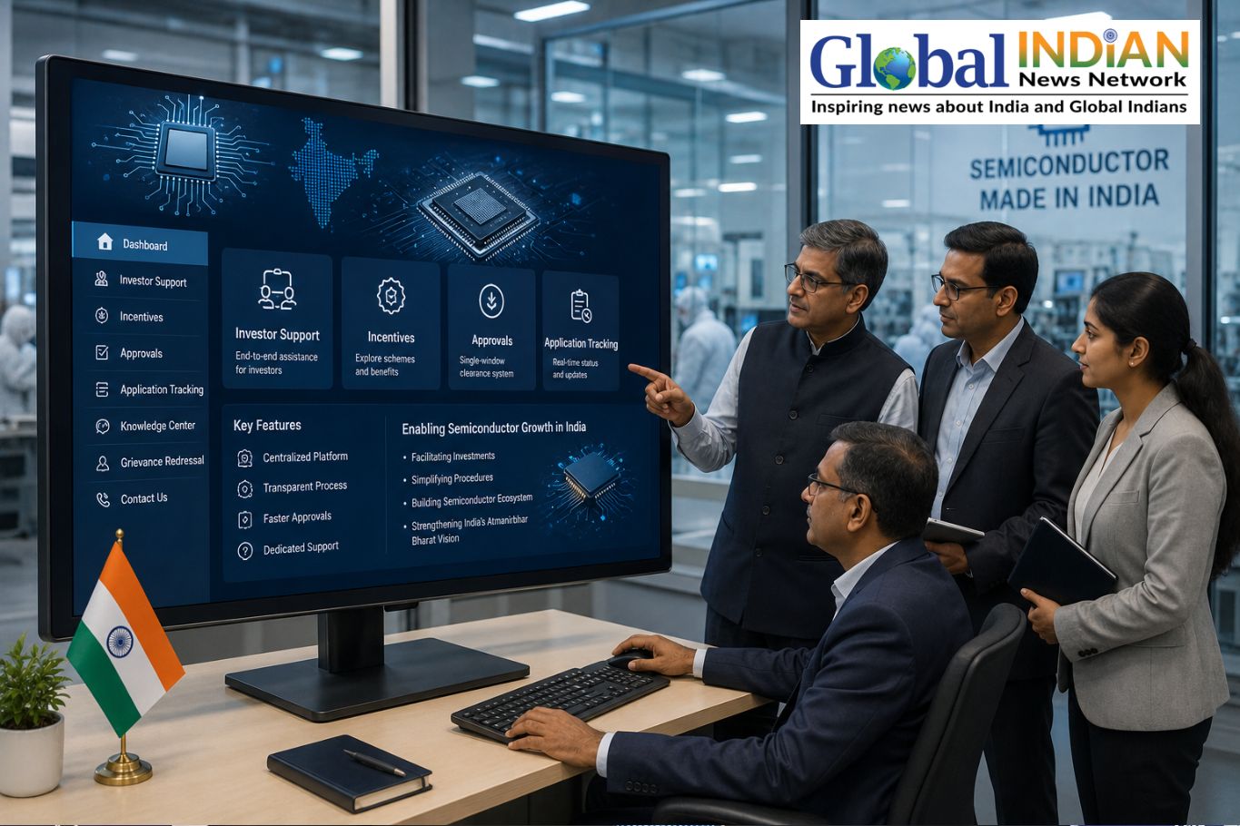 India Launches Digital Platform for Semiconductor Investors