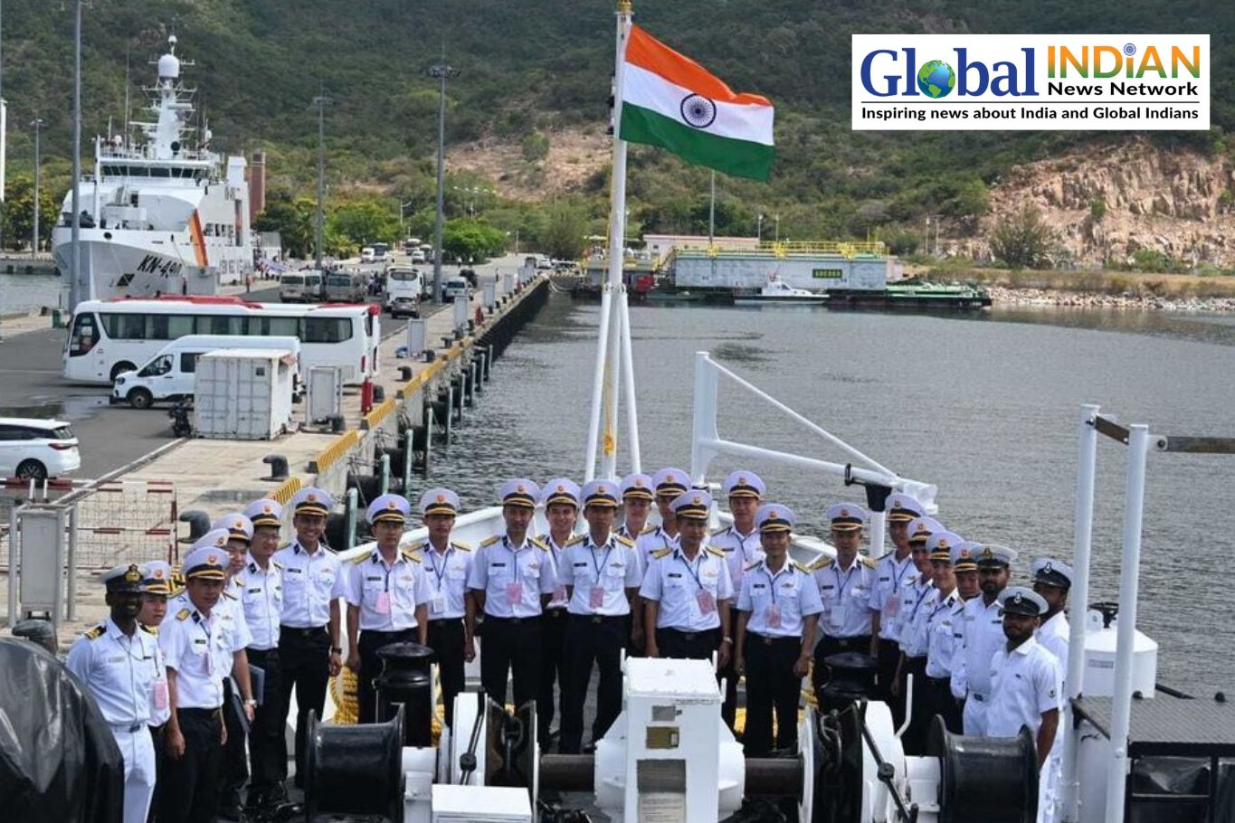 India, Vietnam Boost Maritime, Science Ties with INS Visit