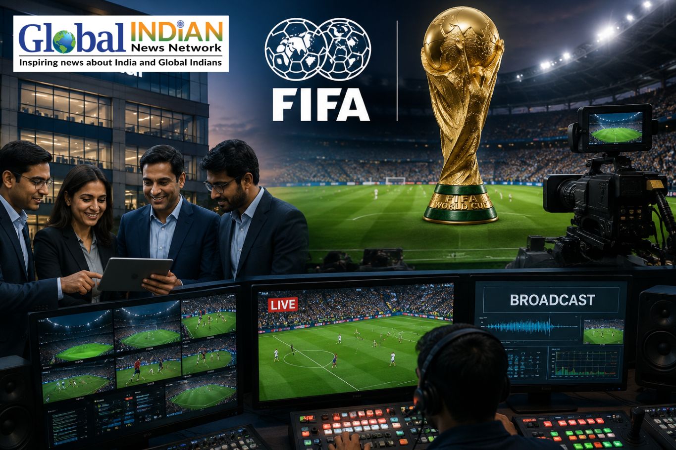 Indian American Firm Enters FIFA Broadcast Rights Race Indian American Firm Enters FIFA Broadcast Rights Race