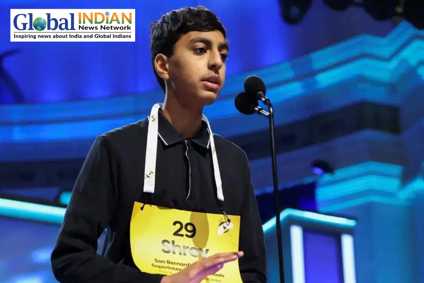 Indian-American teen Shrey Parikh wins 2026 Spelling Bee