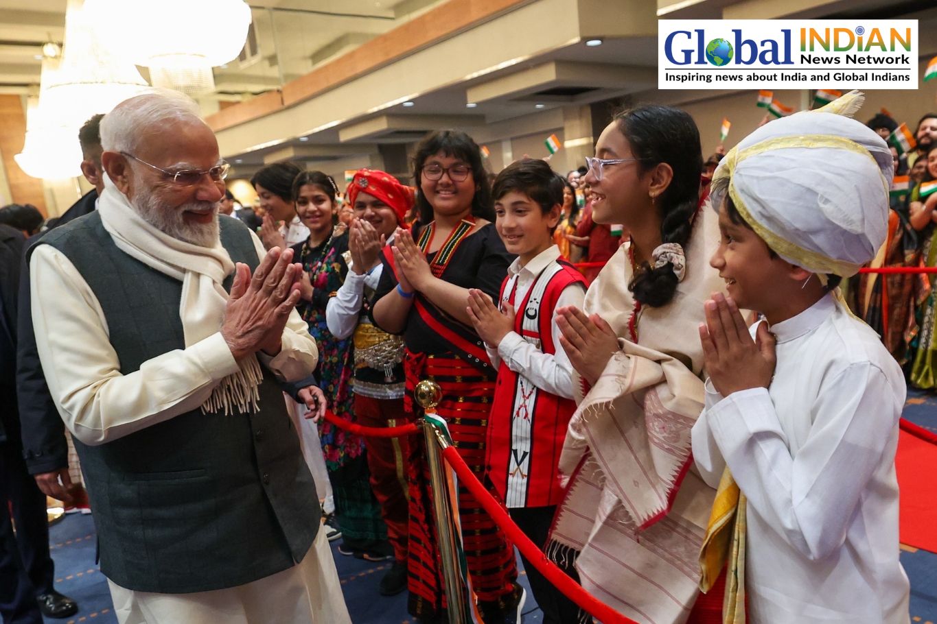 Indian Diaspora Welcomes Modi During Norway State Visit Indian Diaspora Welcomes Modi During Norway State Visit