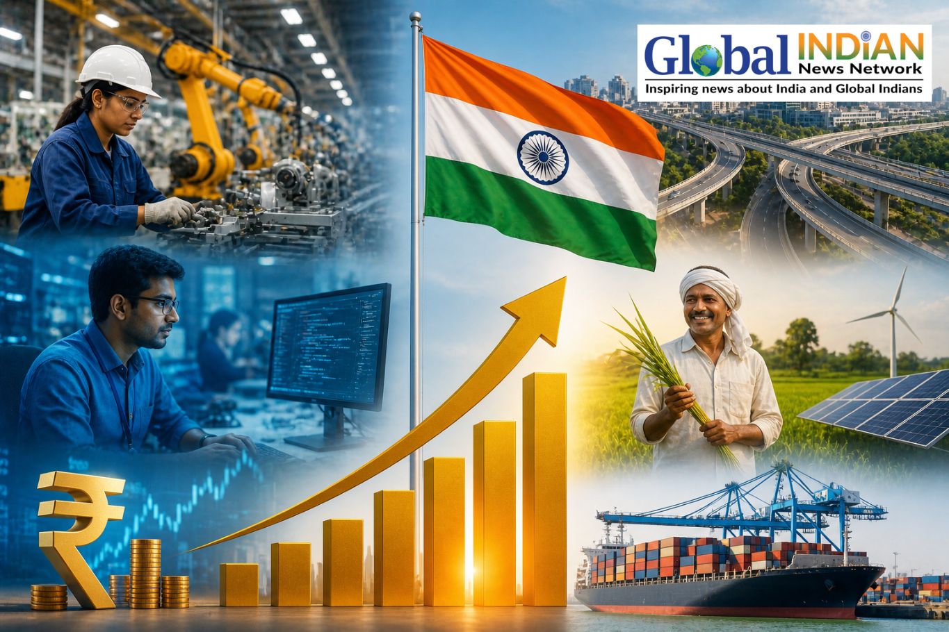 Indian Economy Shows Strong Growth Across Key Sectors