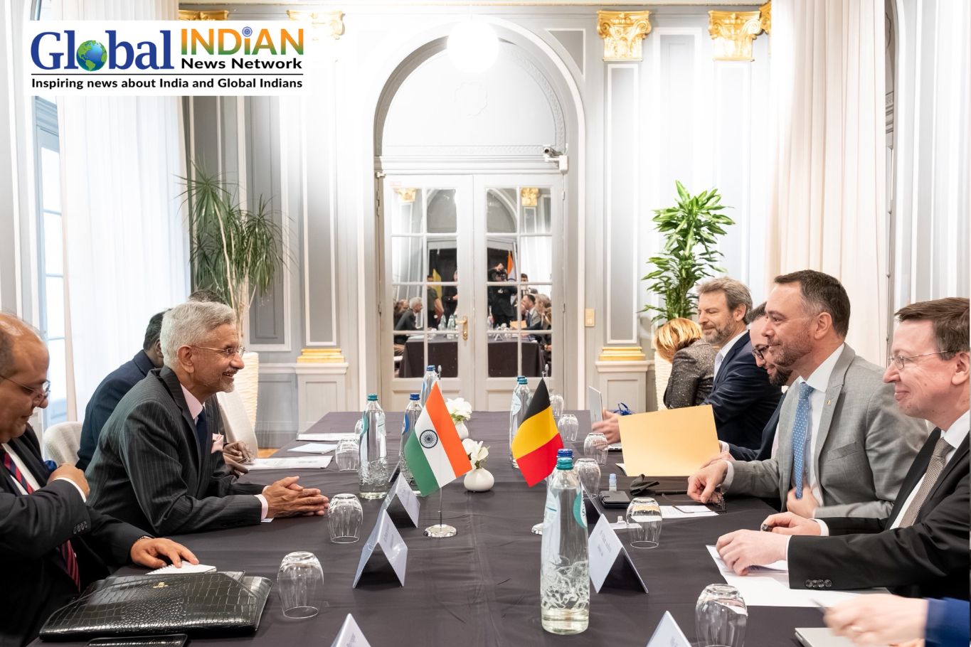 Jaishankar Meets Belgian FM on Trade, Investment Ties