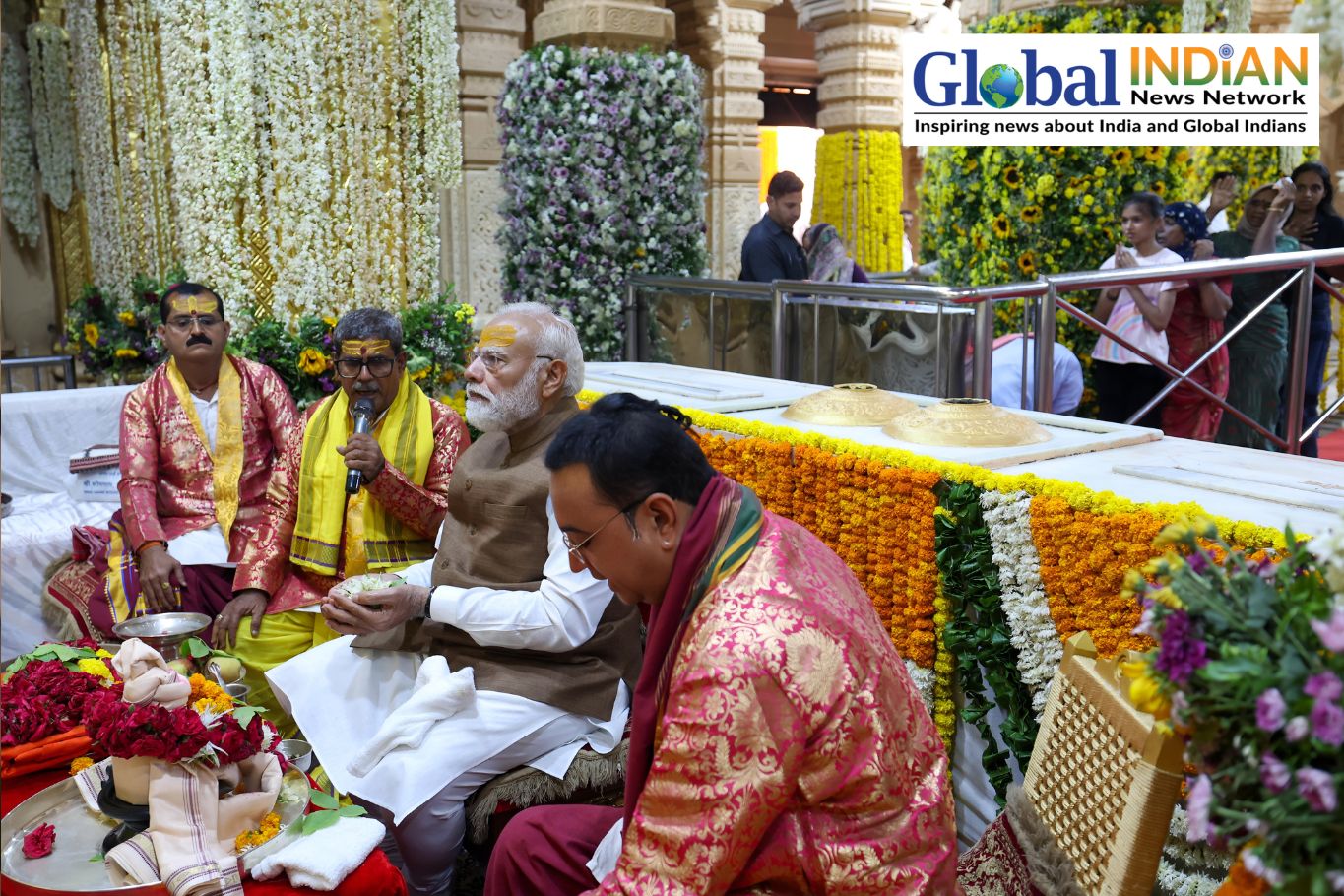 Modi Holds Somnath Roadshow Ahead Amrit Mahotsav