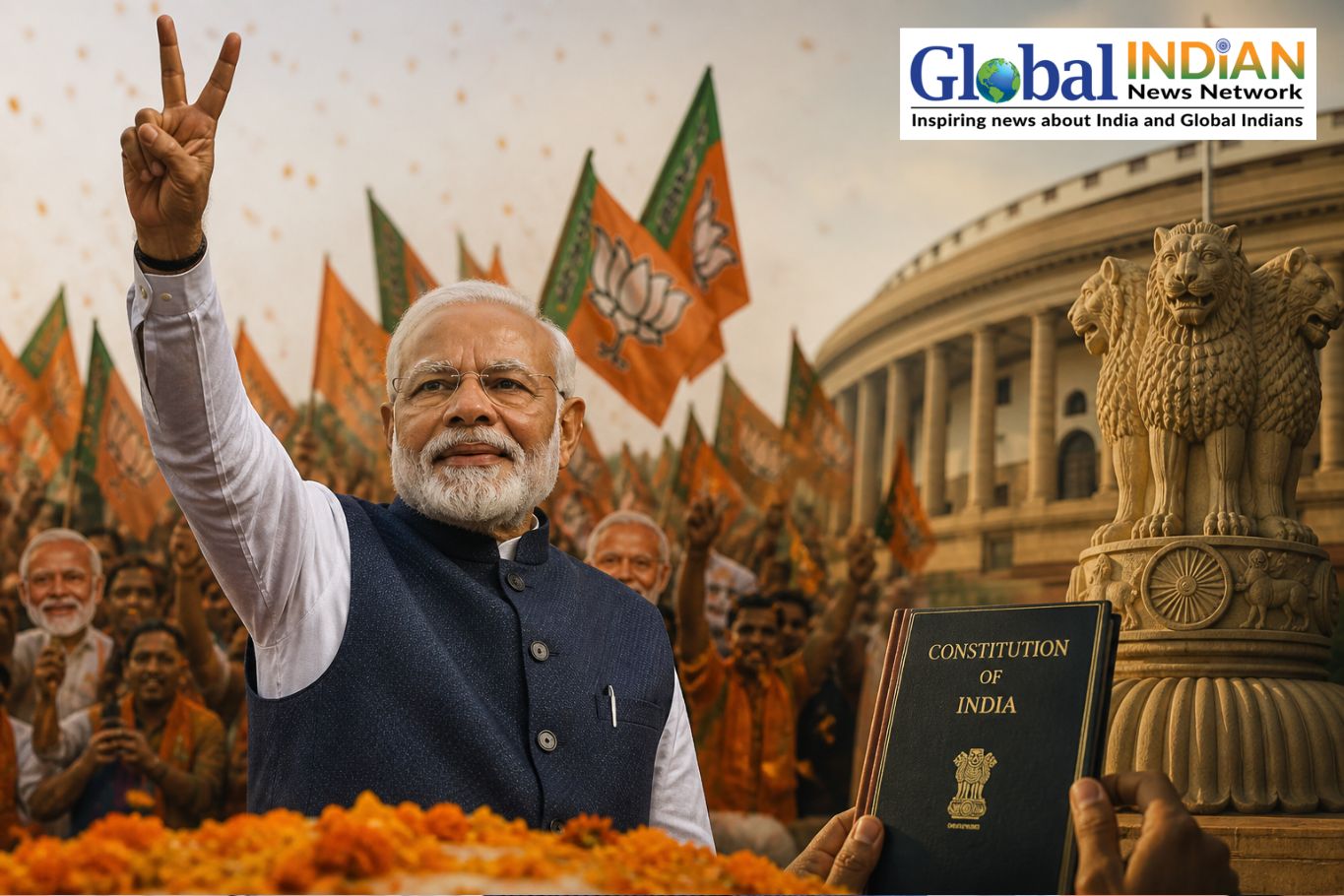 Modi’s big state election win: what it means for India’s democracy