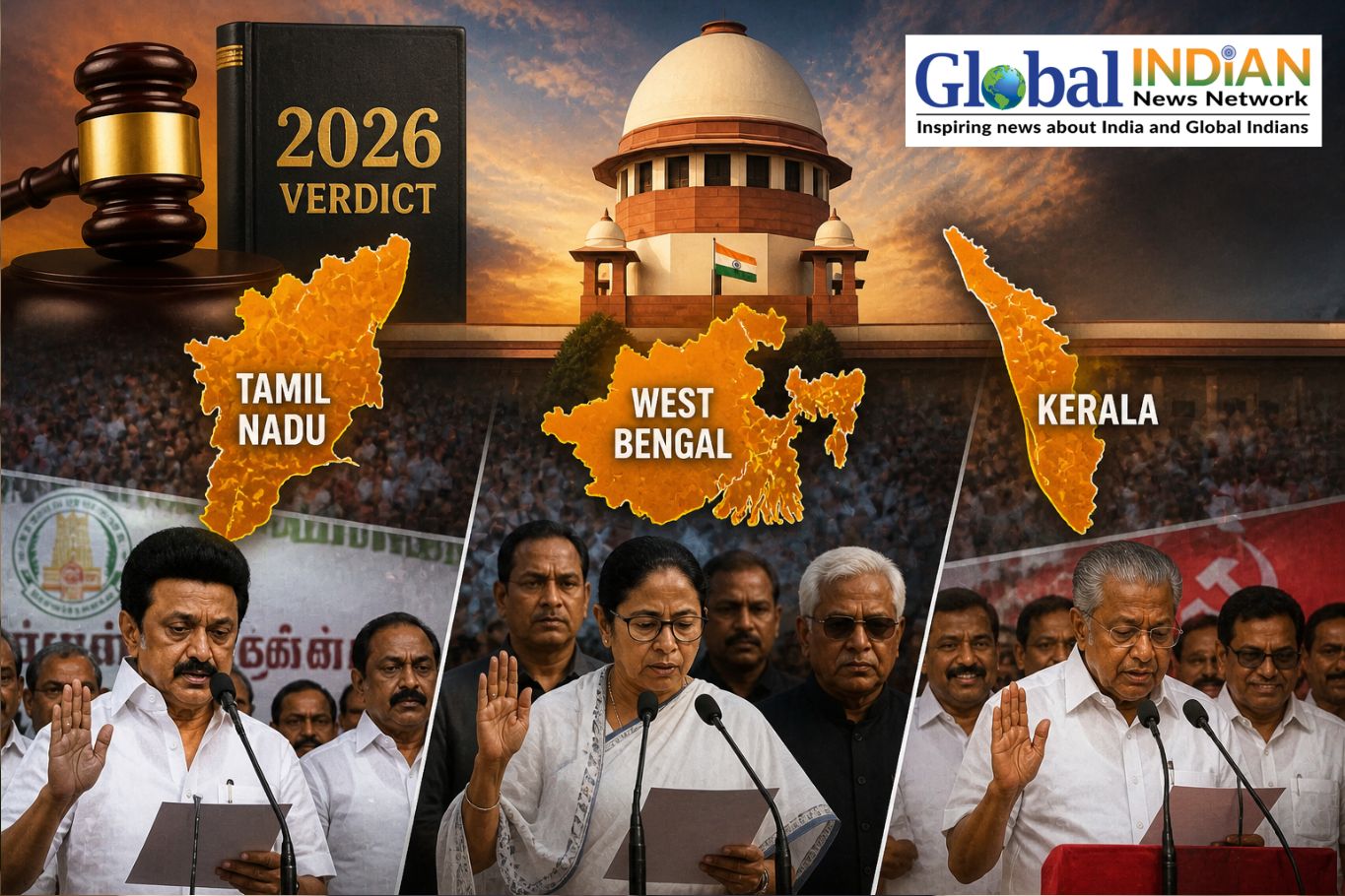 Oath-Taking Set in Three States After 2026 Verdict