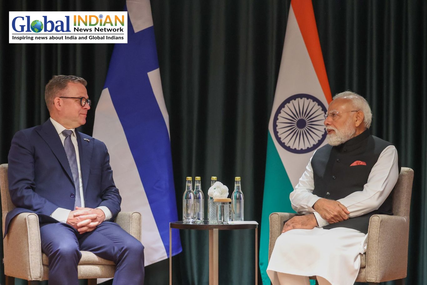 PM Modi holds talks with Finnish PM Petteri Orpo in Norway