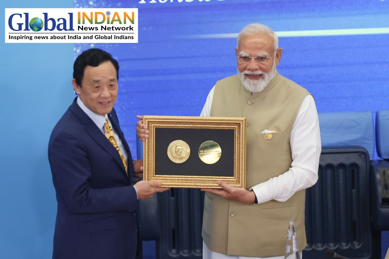 PM Modi receives FAO Agricola Medal in Rome