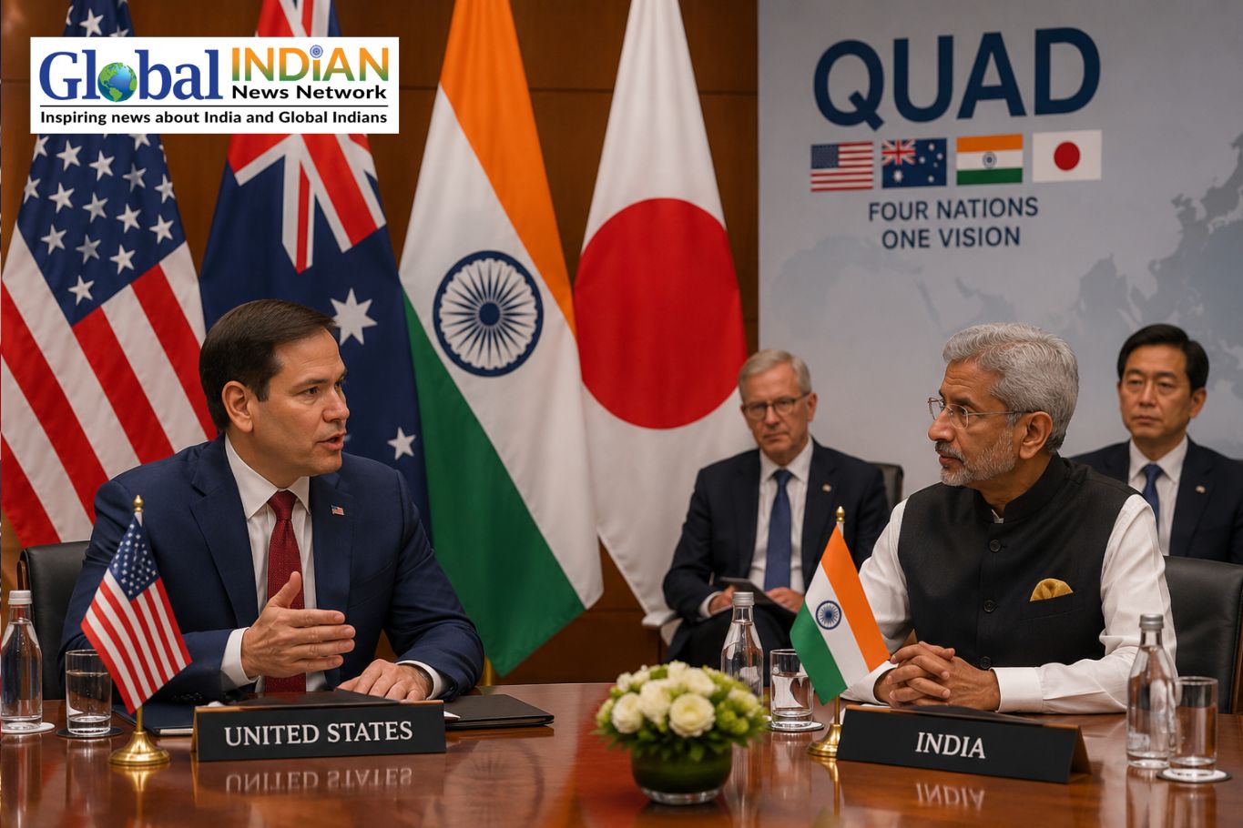 Rubio’s India visit boosts Quad momentum, says USIBC Rubio’s India visit boosts Quad momentum, says USIBC
