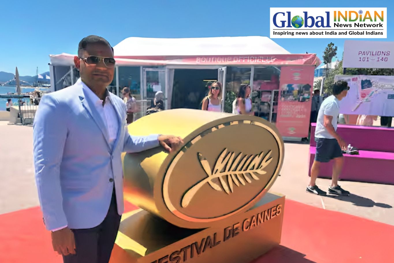 Sandip Patel Showcases Hollywood Projects At Cannes Sandip Patel Showcases Hollywood Projects At Cannes