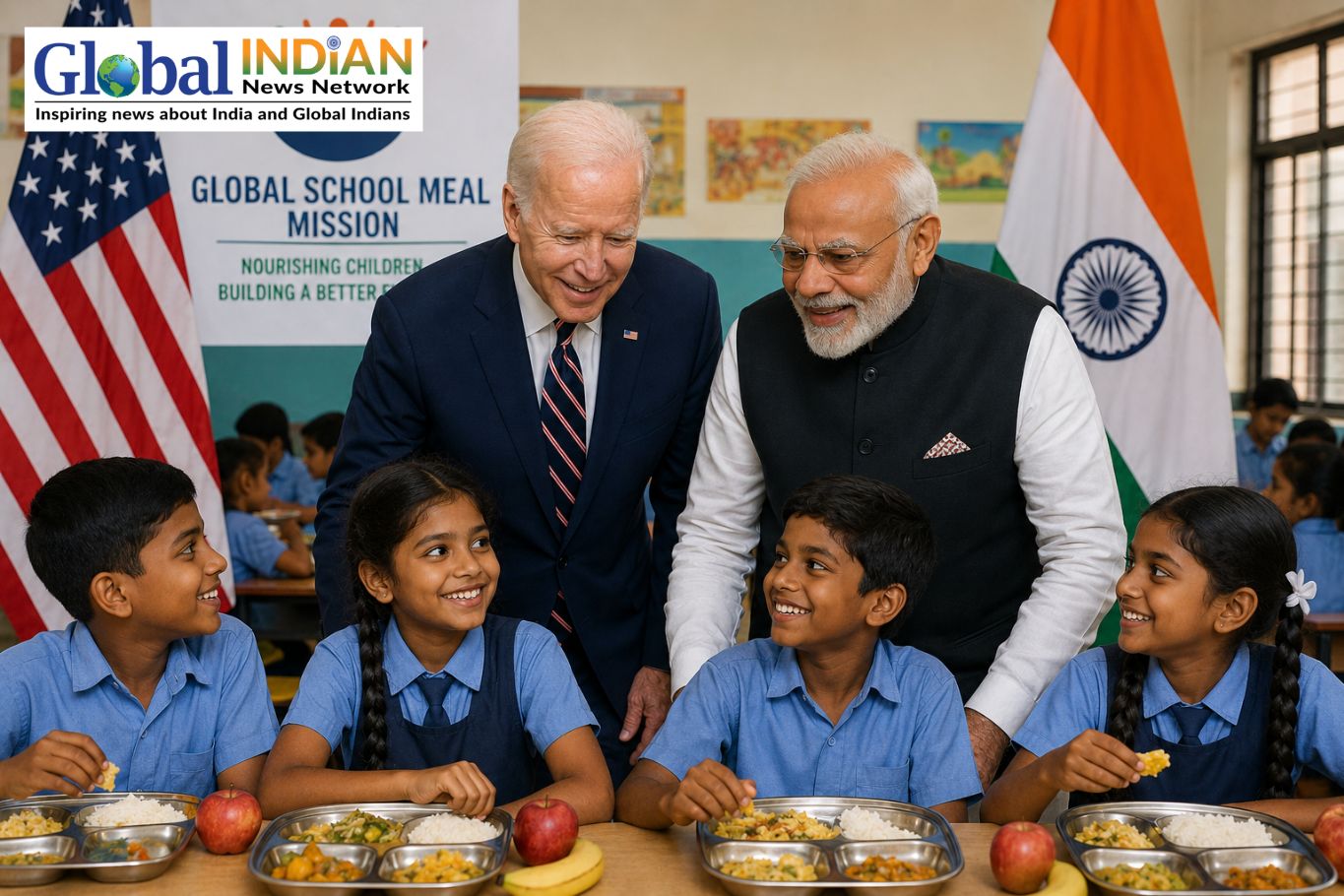 US India Alliance Expands Global School Meal Mission