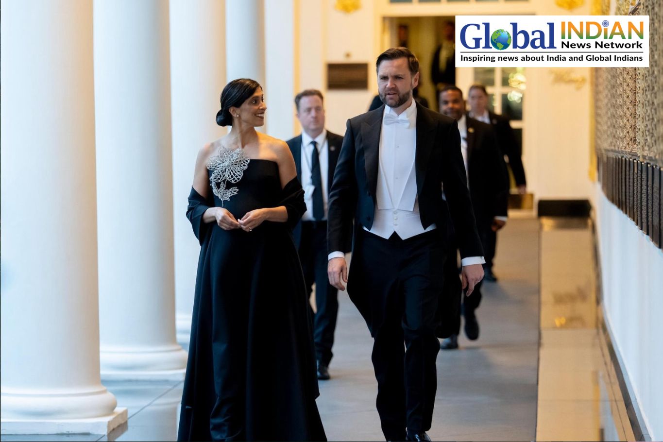 Usha Vance Shines At Royal State Dinner In Washington
