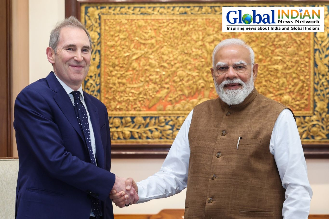  Amazon CEO meets Modi, unveils $48B India plan